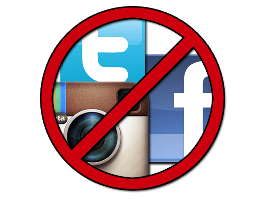 no-social-media